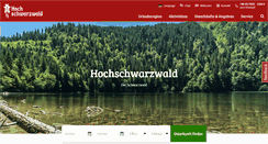 Desktop Screenshot of hochschwarzwald.de