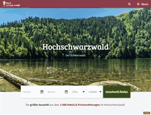Tablet Screenshot of hochschwarzwald.de